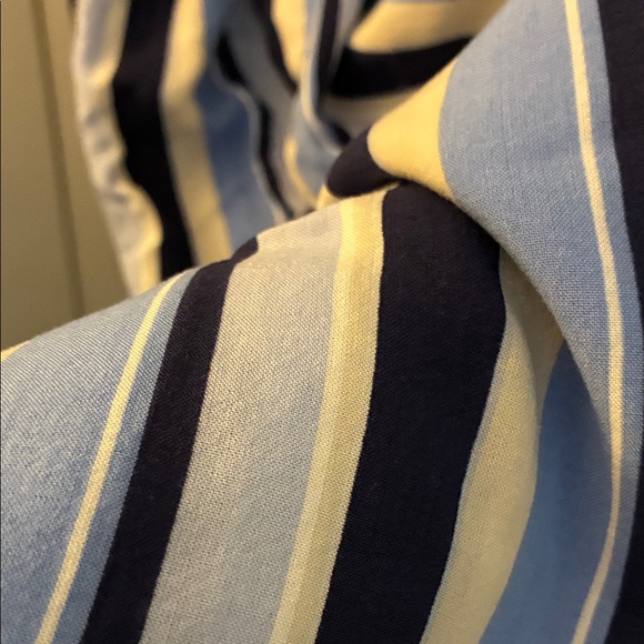 Eyeshadow Blue, White, & Yellow Jumpsuit - Picture 6 of 7